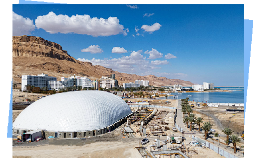 以色列全新地标：死海世博穹顶DOME EXPO DEAD SEA