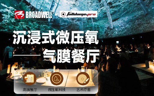 博德维X FULLDOME 沉浸式微压氧餐厅