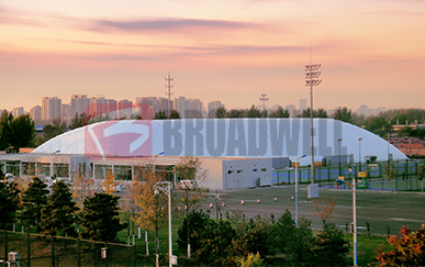 北京朝阳体育中心气膜网球馆   