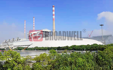 江阴苏龙热电有限公司中煤场封闭改造气膜工程